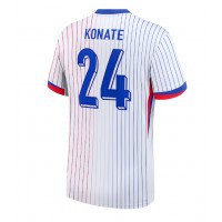 Echipament fotbal Franţa Ibrahima Konate #24 Tricou Deplasare European 2024 maneca scurta